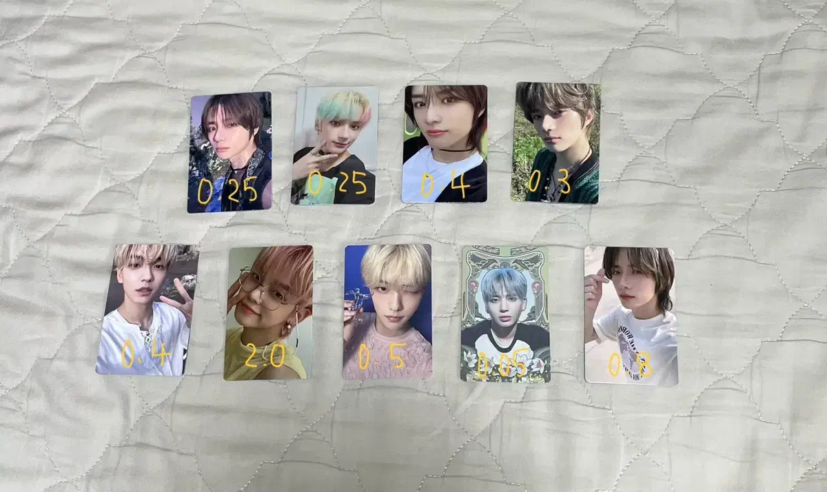 txt photocard tomorrow x together yeonjun soobin beomgyu taehyun hueningkai Slogan of the Company