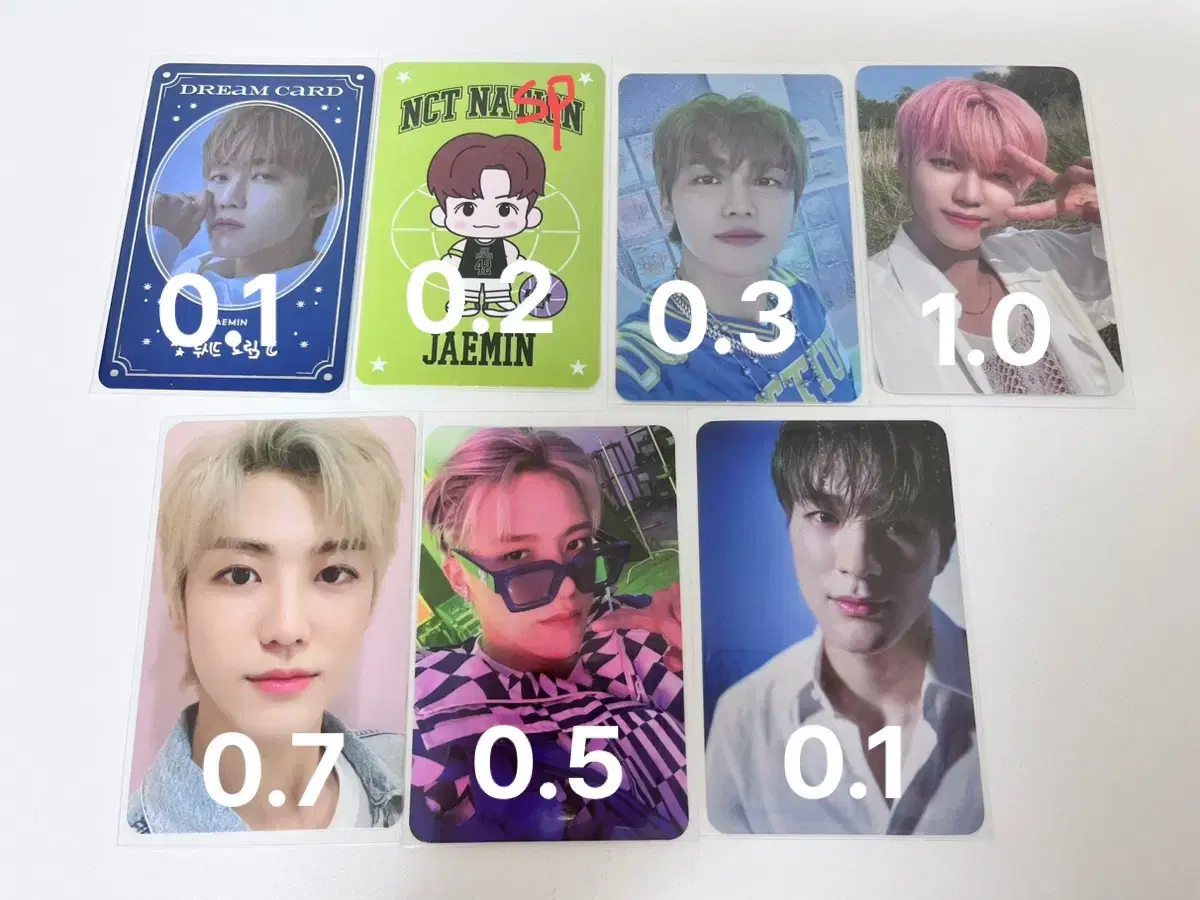 Jaemin jeno photocard wts istj boom kihno buffering nct dreams