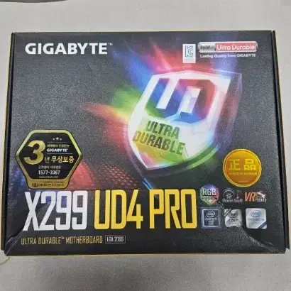 GIGABYTE X299 UD4 PRO+i9-7900X Skylake-X