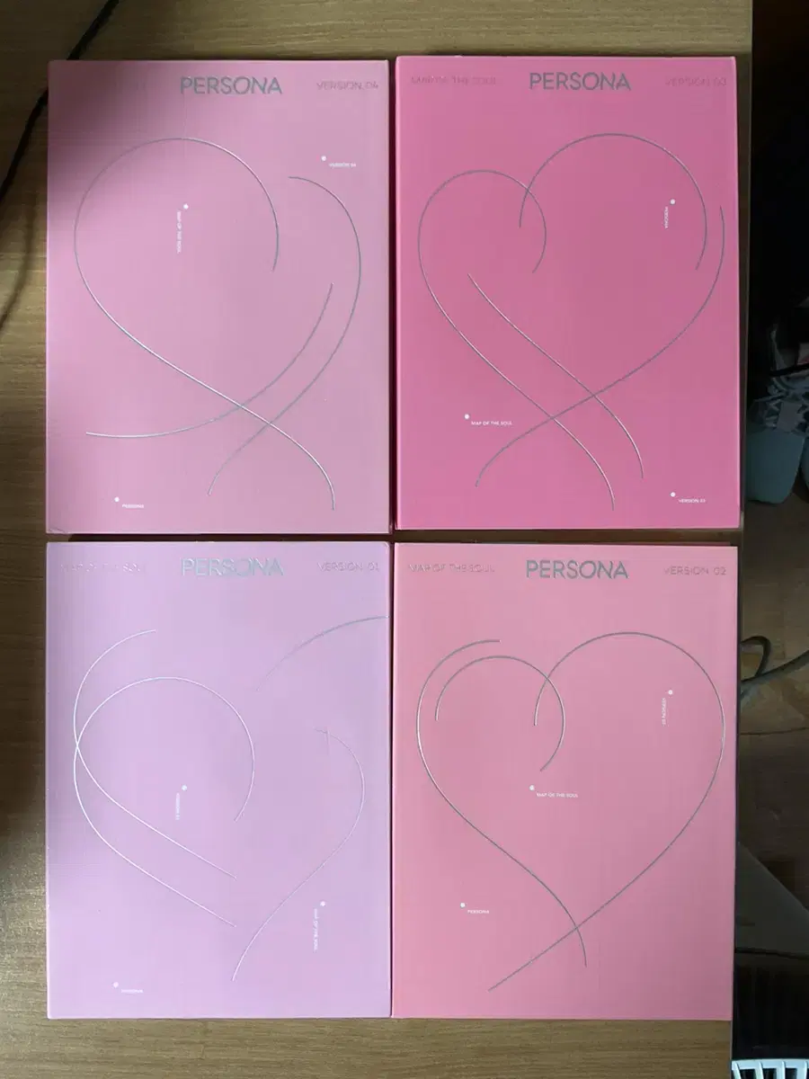 [bts]map of the soul:persona album 1~4