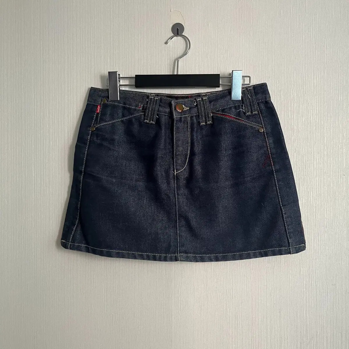 Levis engineer mini skirt