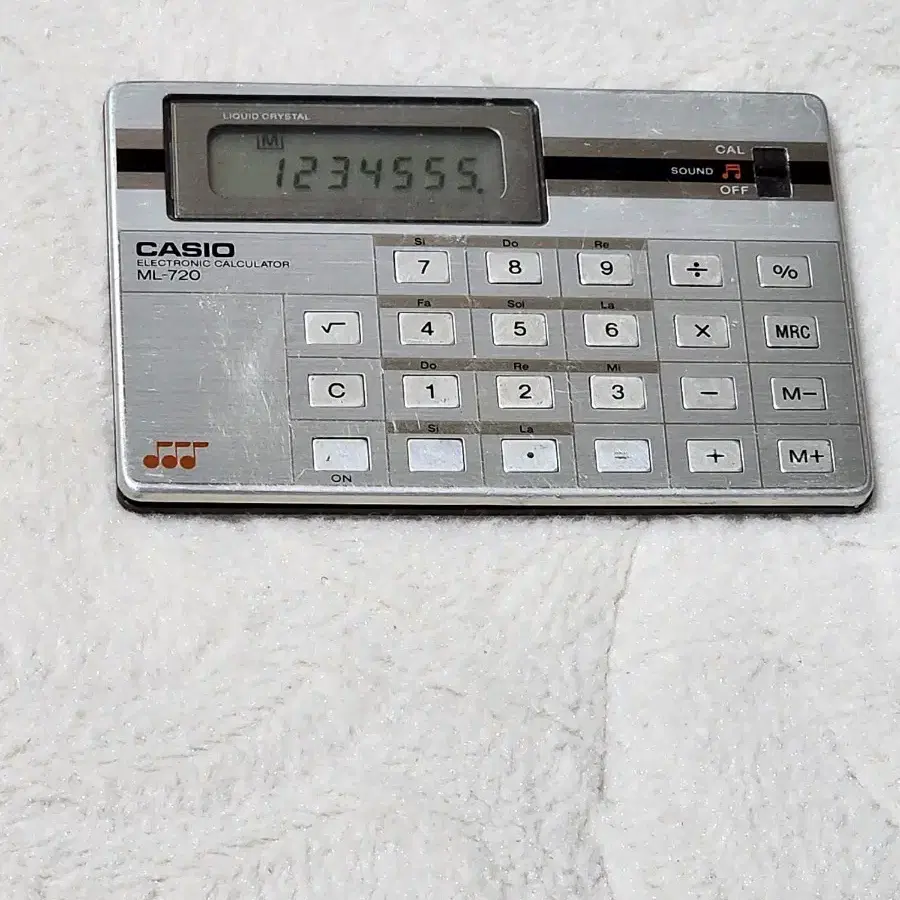 casio ml-720 (빈티지) 멜로디  계산기