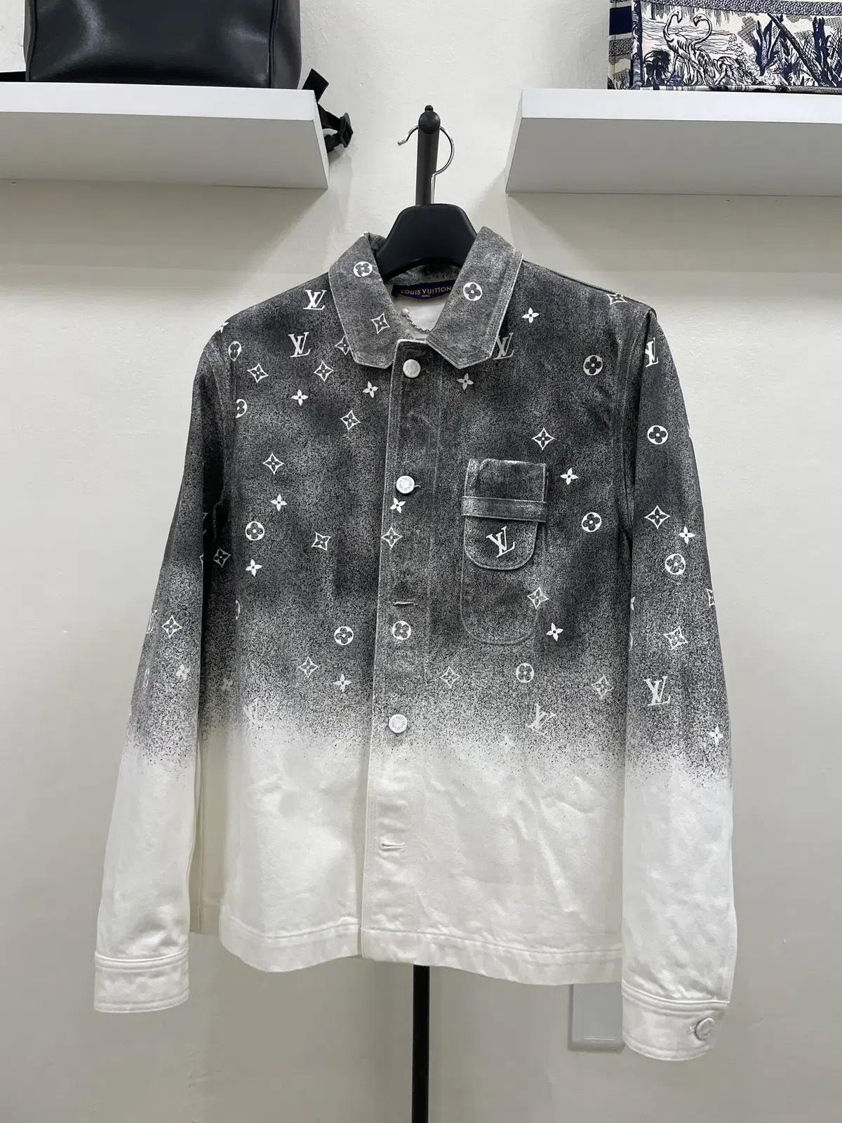 [Genuine] Louis Vuitton Denim Workwear Jacket M