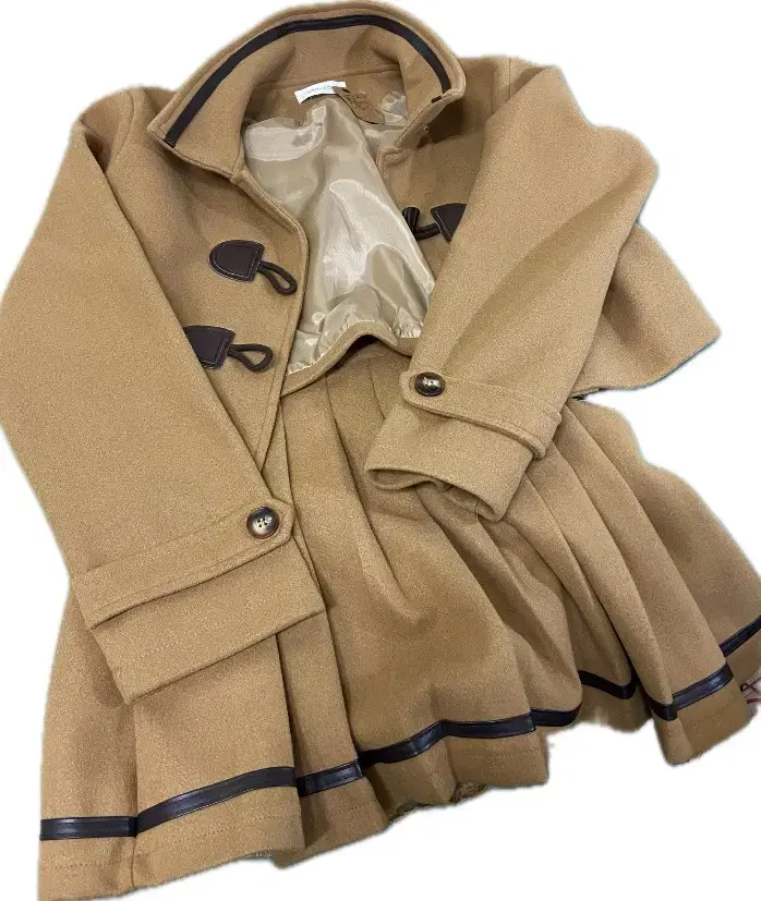 Vintage pleated jacket set