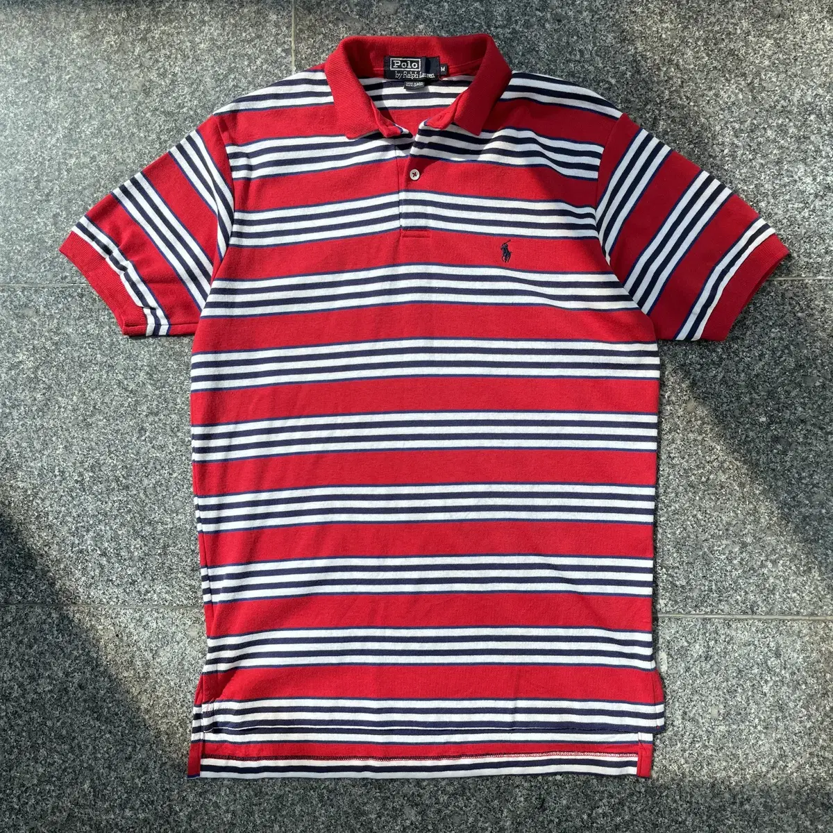 POLO RALPH LAUREN stripe pk shirt 미국제