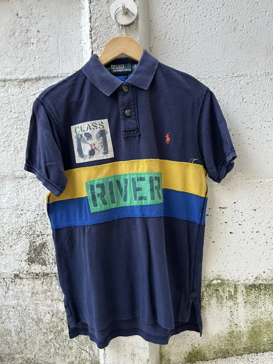 90s ralph lauren polo vintage rafting mood rugby shirt 95size