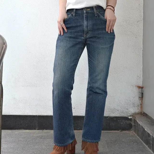 vintage lee riders women boot cut pants