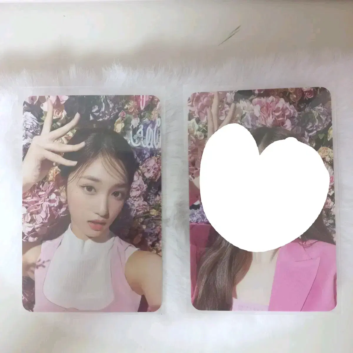 Ive 1st fan con deco kit jang wonyoung leeseo photocard