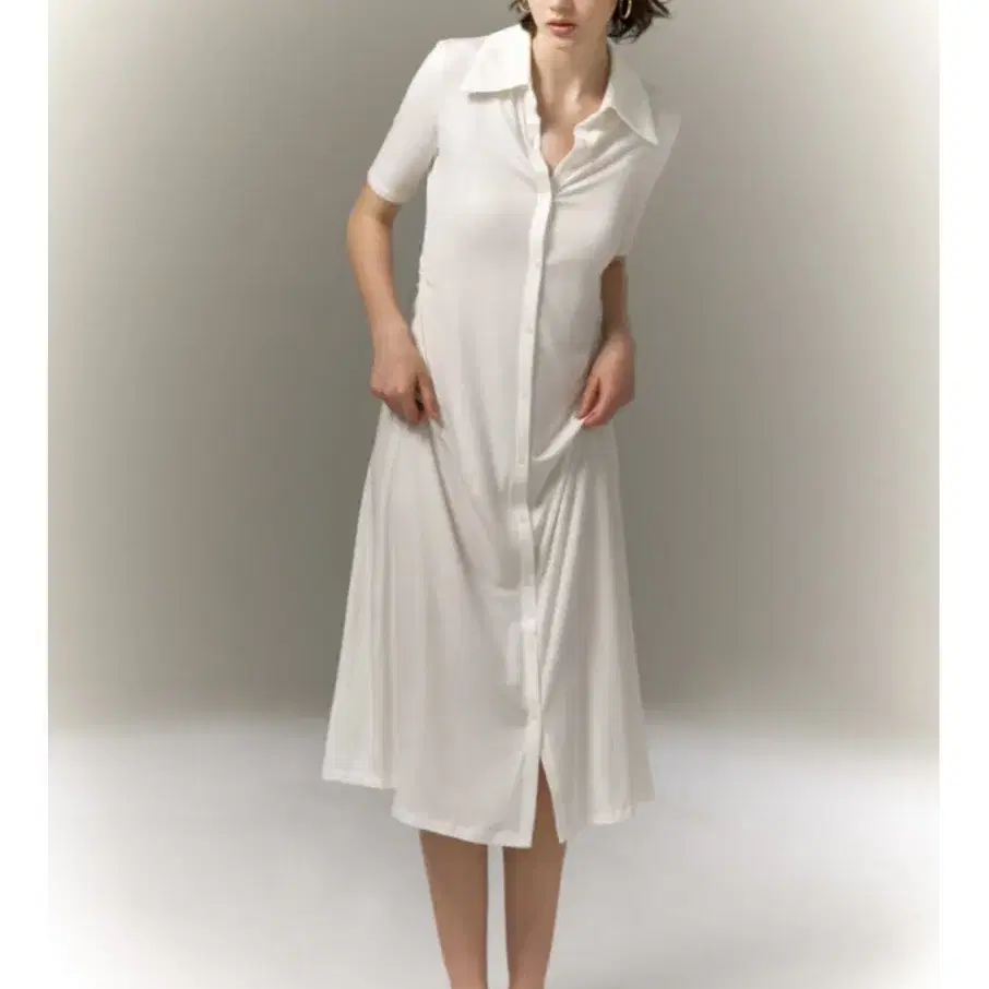 레트흐드레뚜왈 Cole button-up midi dress