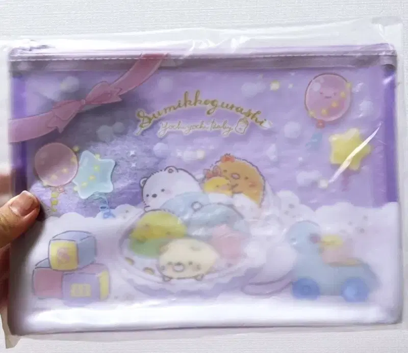 Half-priced Delivery Free)Sumikogurashi Part 28 First Lottery Clear Pouch