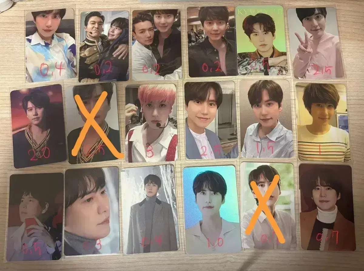 Super junior shoe kyuhyun photocart photocard birthday bracelet wts sell disposal