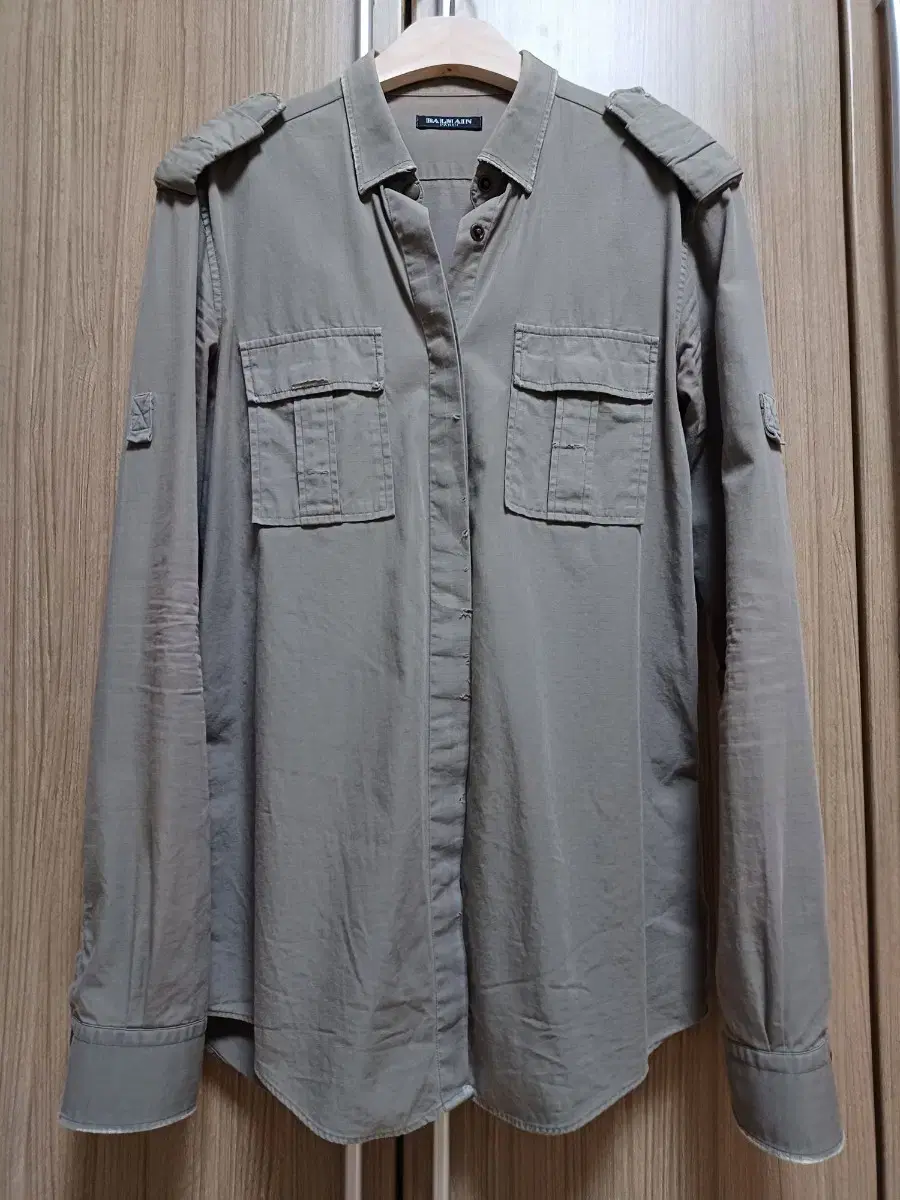 2011 Balmain Military Shirt Khaki BALMAIN Decarnation