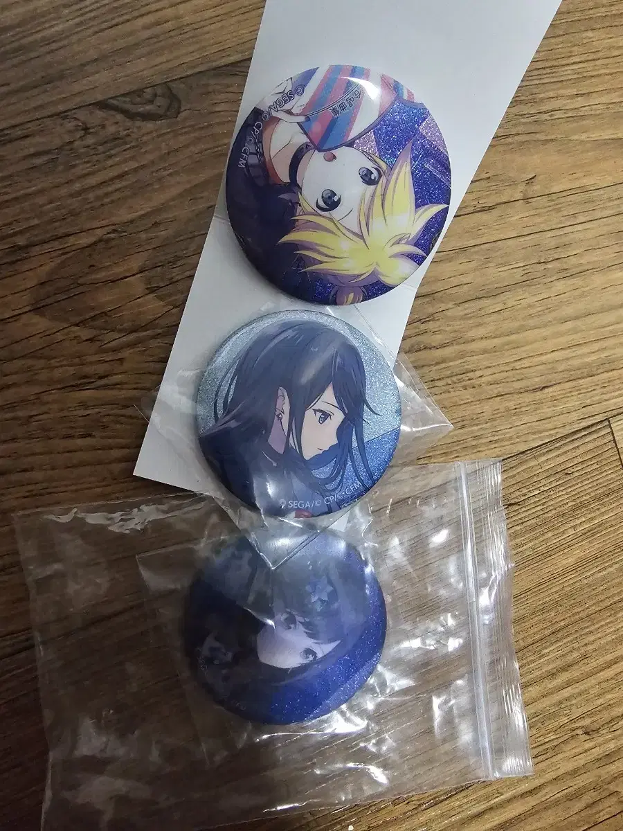 Project SEKAI Glitter Can Badge sell (Ena, Ichika, Kagamine Ren)