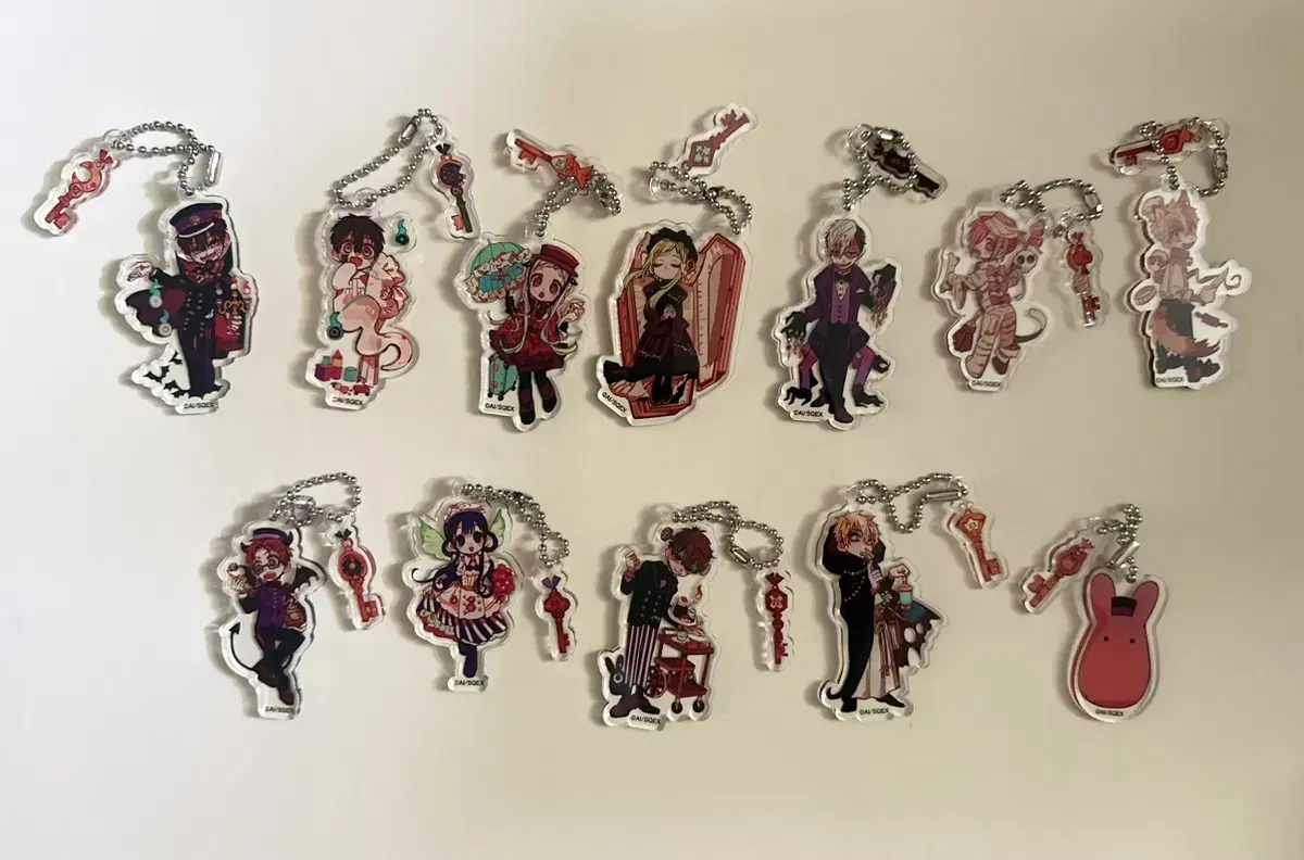 Jibakboy Hanakogun Ghost Hotel acrylic keyring all types