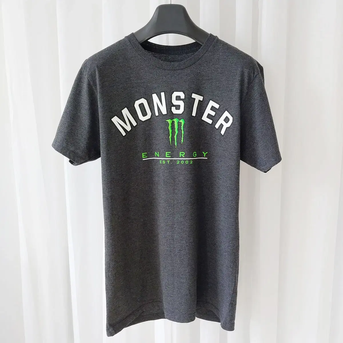 Monster Men's Short-Sleeved Round Neck T-Shirt M Size 95 C9382