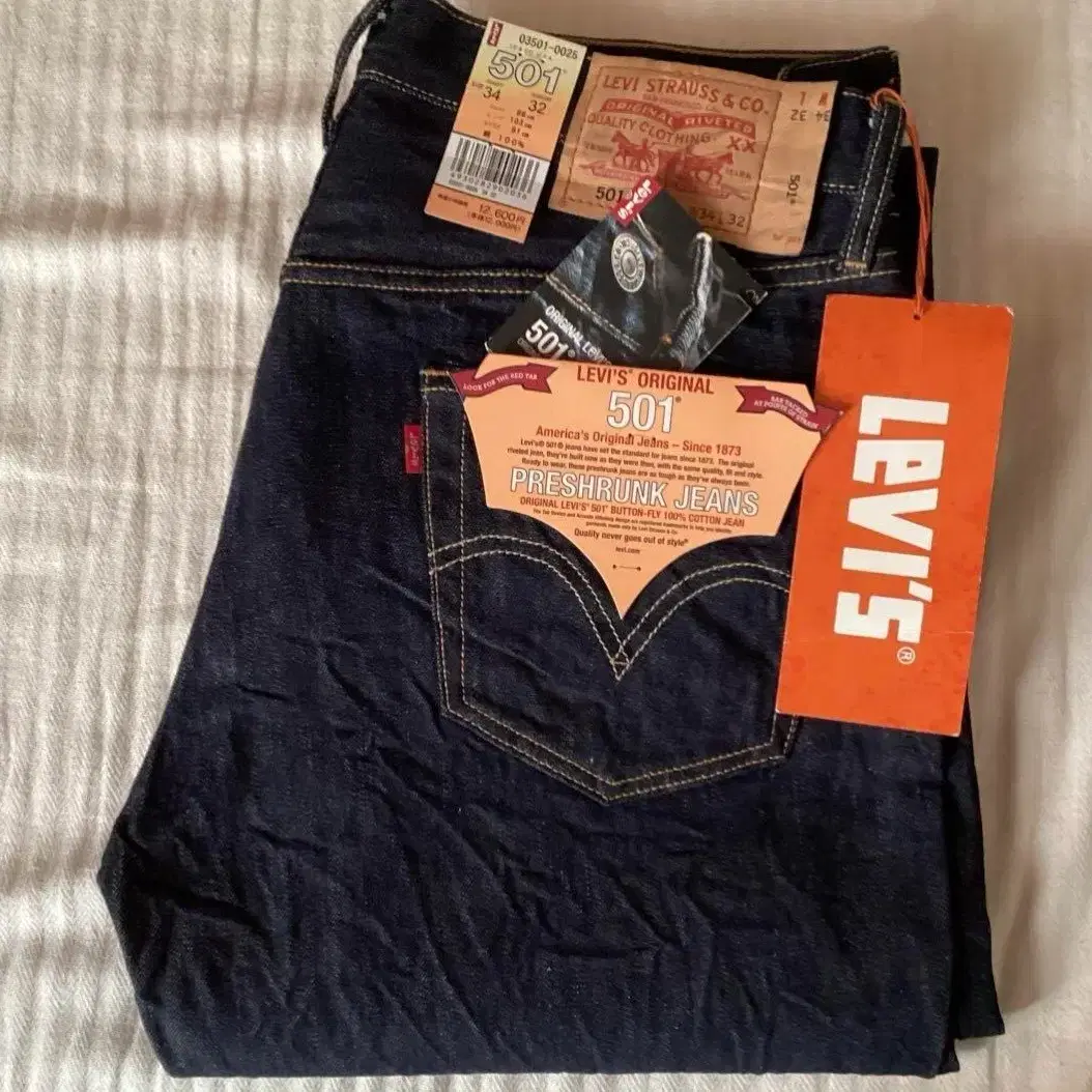 (DEAD STOCK)리바이스 levi's 03년 501 w34_데드스탁