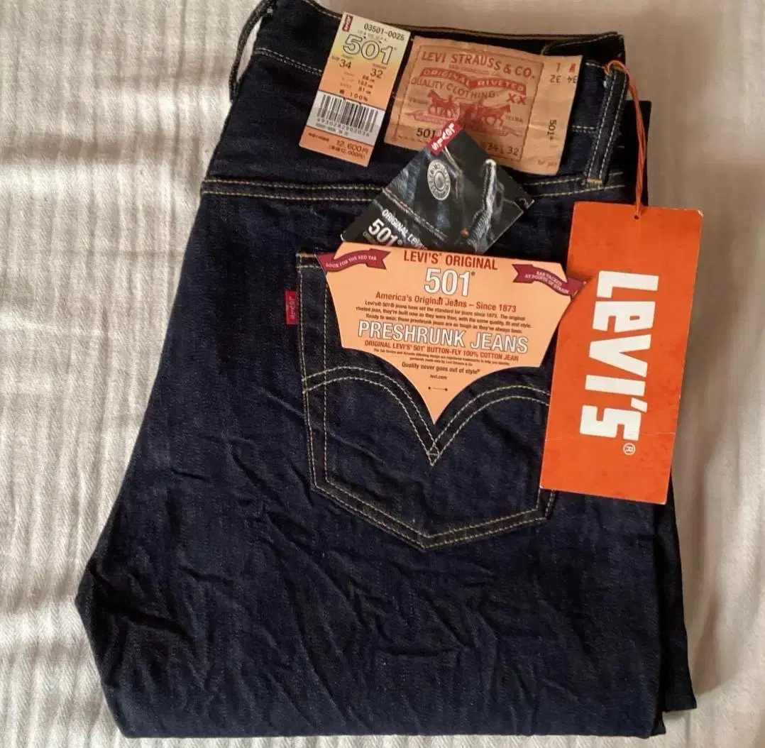 (DEAD STOCK)리바이스 levi's 03년 501 w34_데드스탁