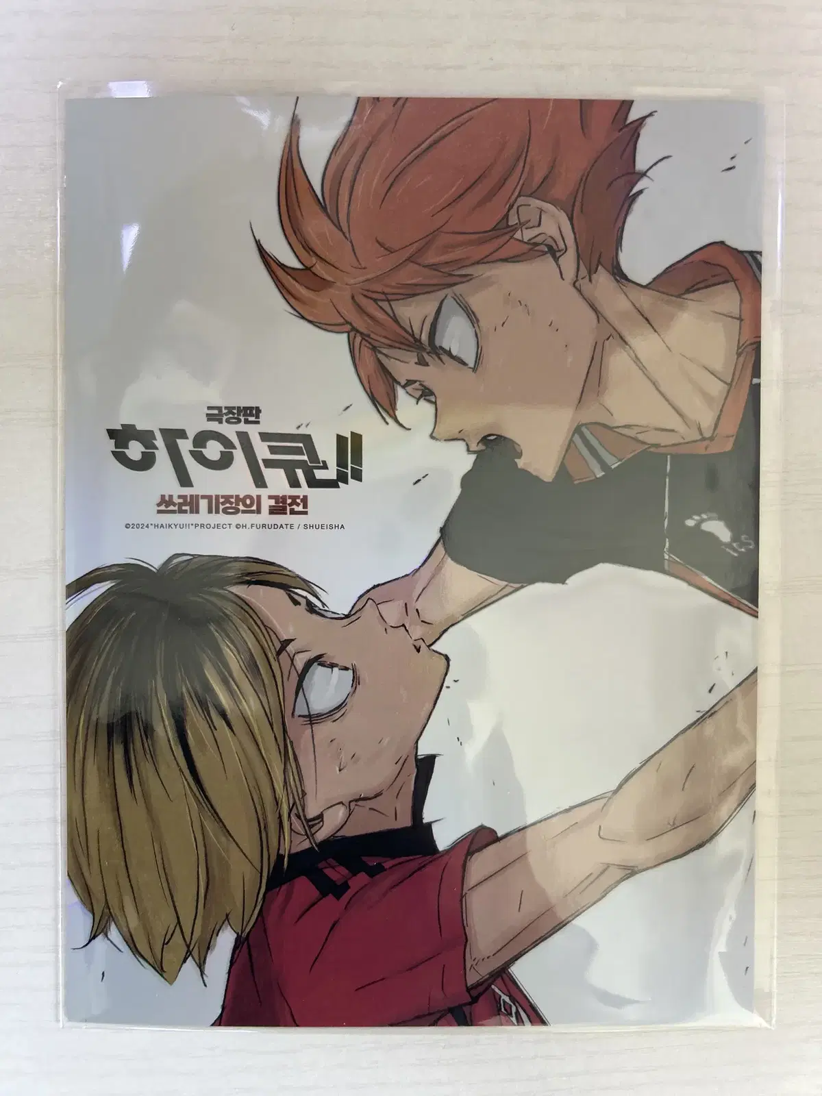 Haikyuu Dumpster Duel Lotte Cinema Art Card Pre-order Benefit