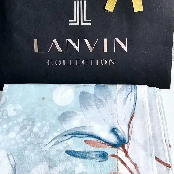 [새상품 미사용] 정품 랑방 손수건 Lanvin 명품