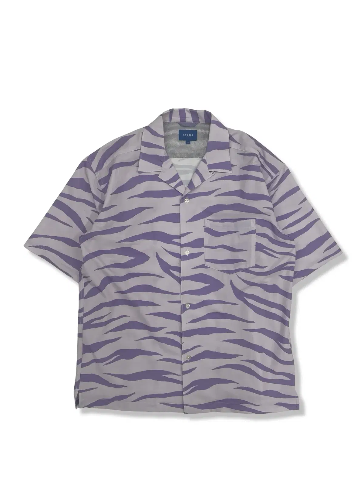 Beams Zebra Short Sleeve Shirt