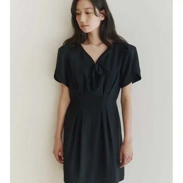 타낫 핀턱 원피스 tannat waist pintuck one-piece