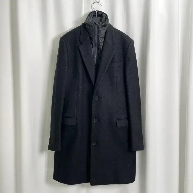 ACNE ACNE Black Wool Layering Coat