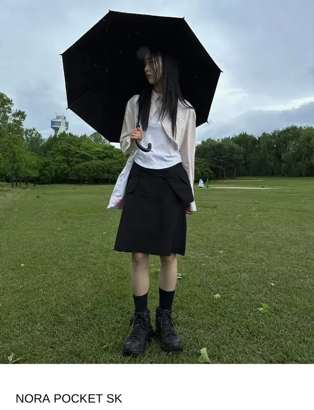 우화 NORA POCKET skirt