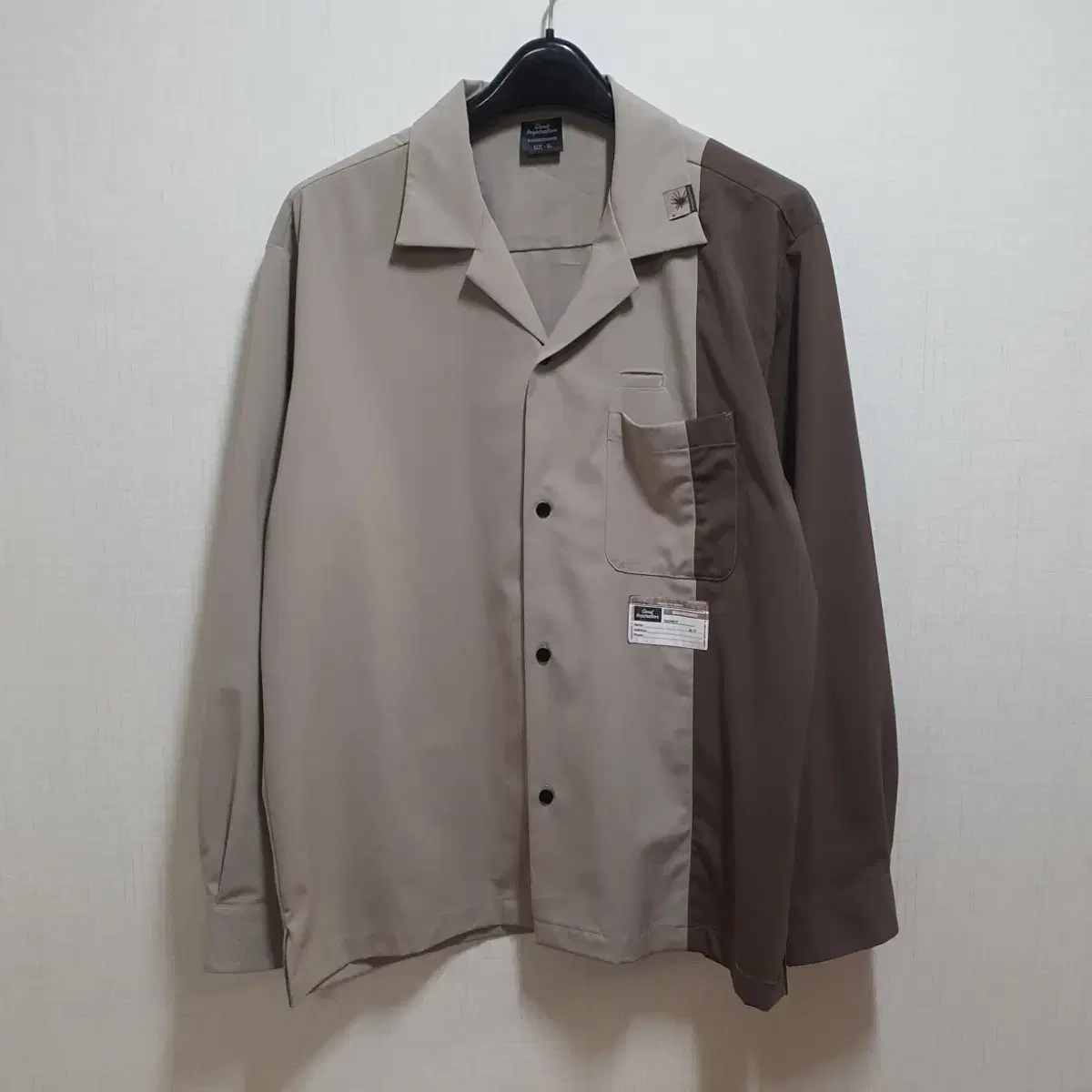 ( XL ) Miharayasuhiro Two-tone Overshirt