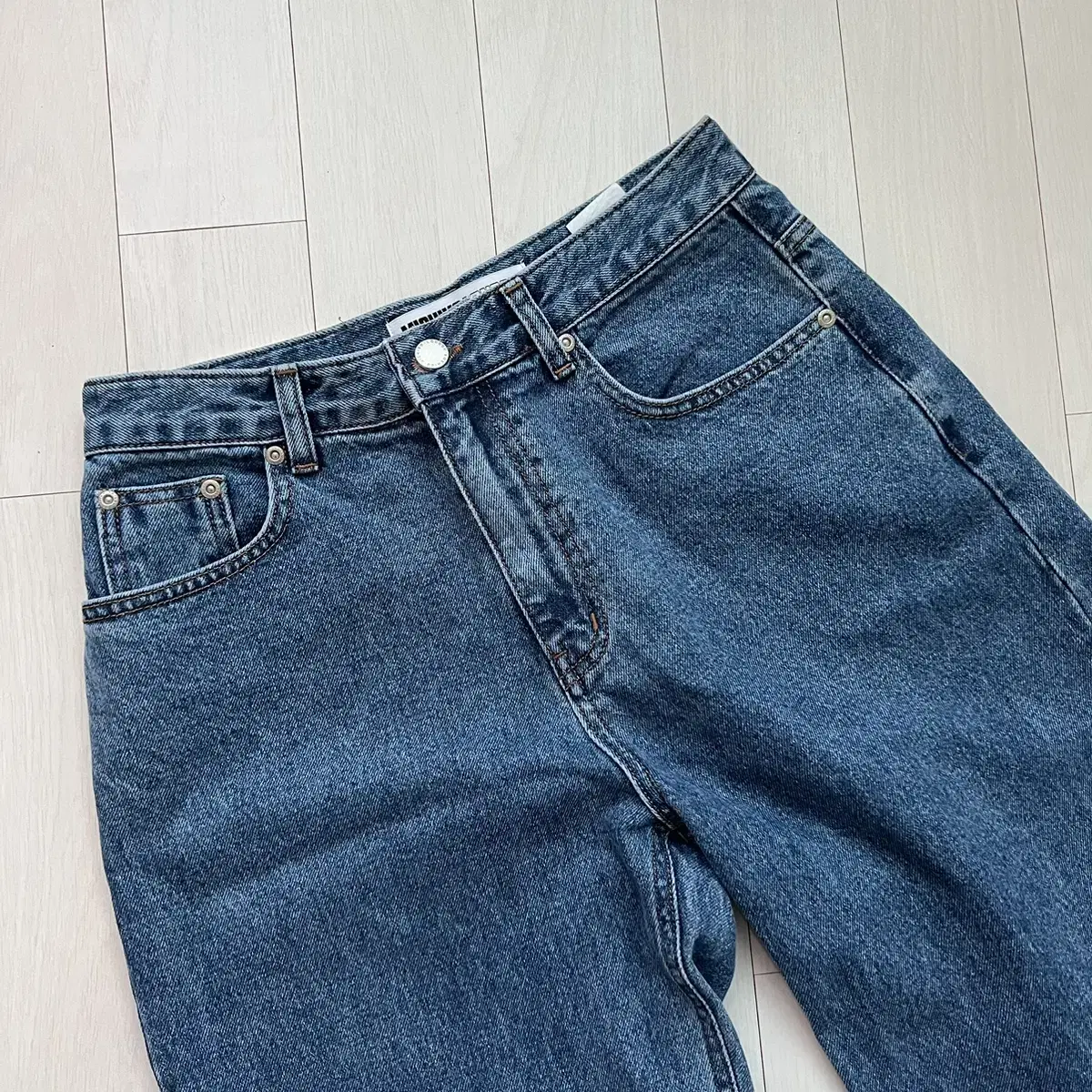 미치코런던 SEMI-WIDE JEANS BLUE S