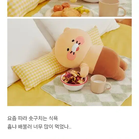 배빵빵 춘식이 인형