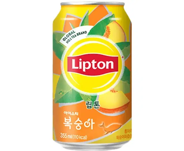 립톤 아이스티 복숭아맛 355ml 24캔