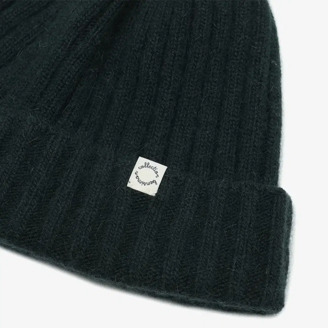 벤시몽 SOFT ANGORA BEANIE - DEEP GREEN