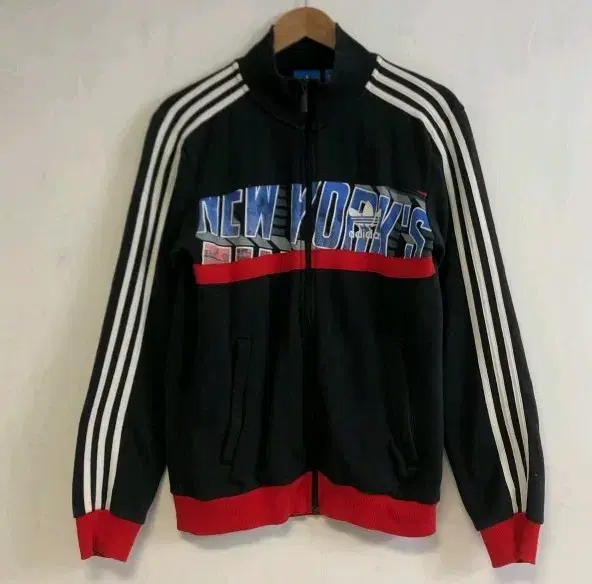 adidas y2k old school tracktop jersey zip up 90/s