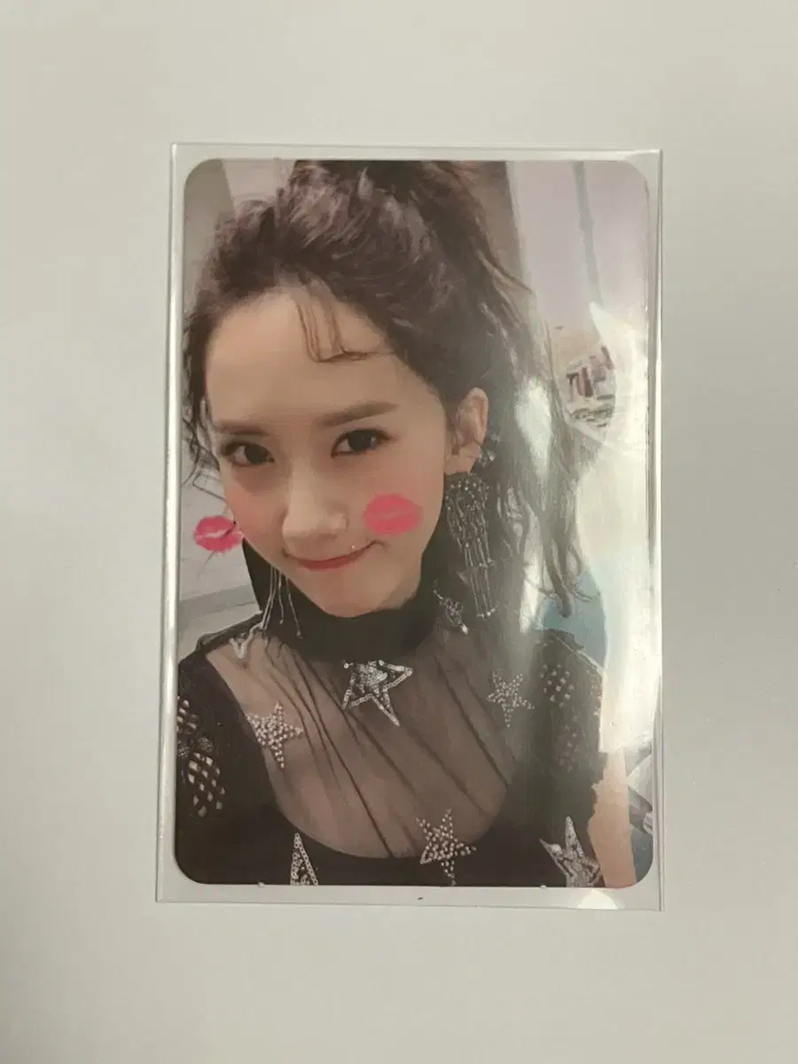 Girls Generation yoona Holiday Night Photo Card