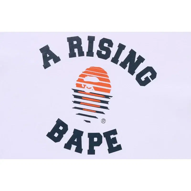 베이프 a rising bape 반팔 white (L)