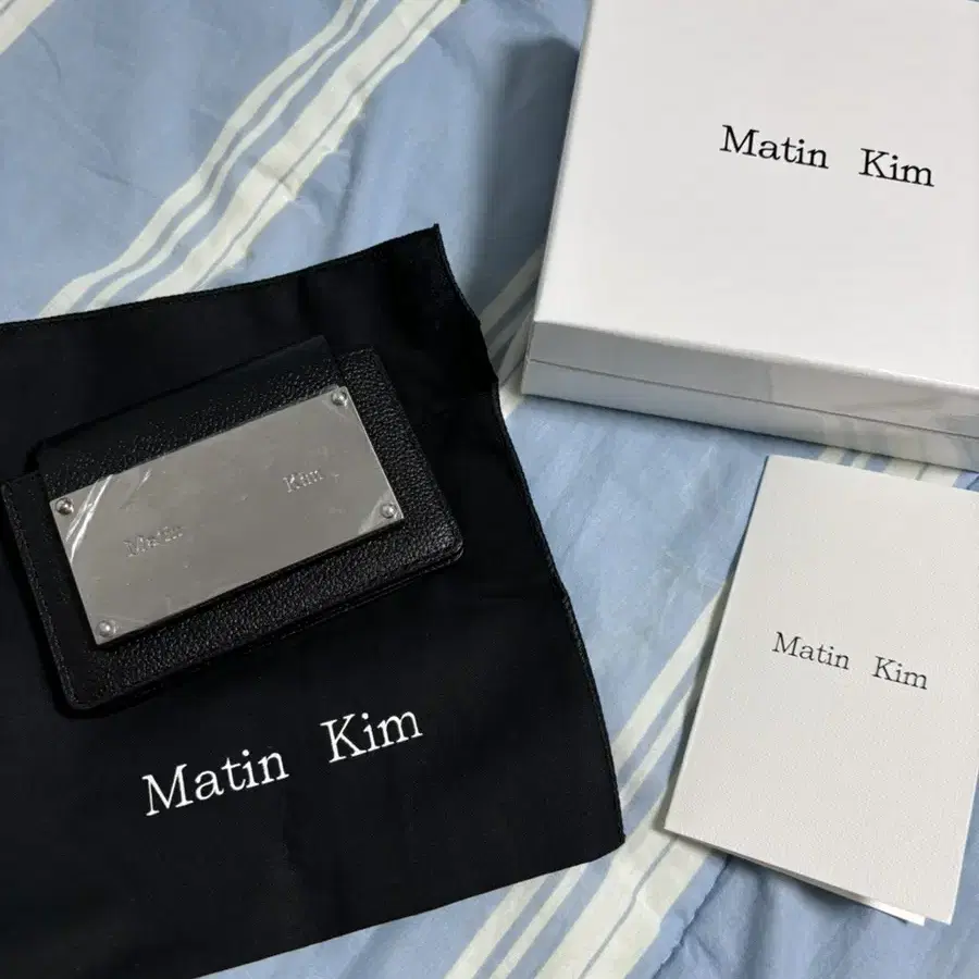 [Matin Kim] ACCORDION WALLET IN BLACK