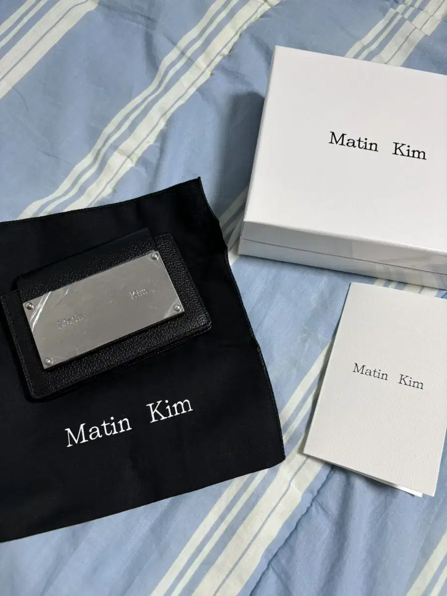 [Matin Kim] ACCORDION WALLET IN BLACK