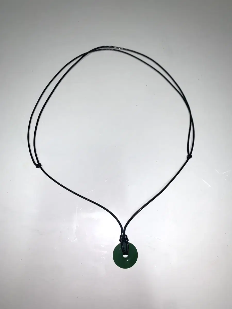 vintage green necklace