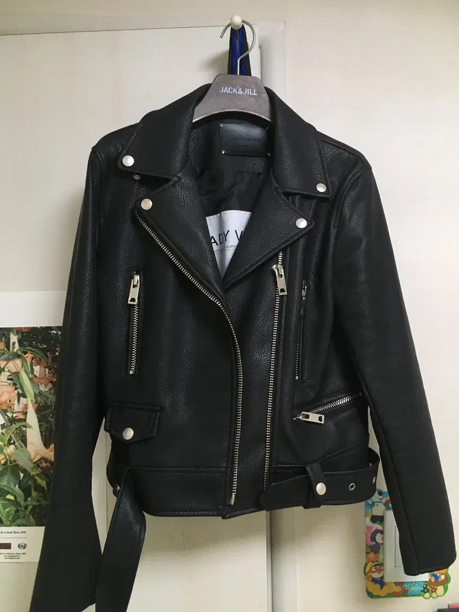 Ladyvolume Leather Jacket