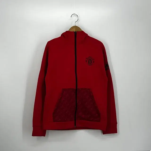 아디다스 후드집업 (150 size / RED)