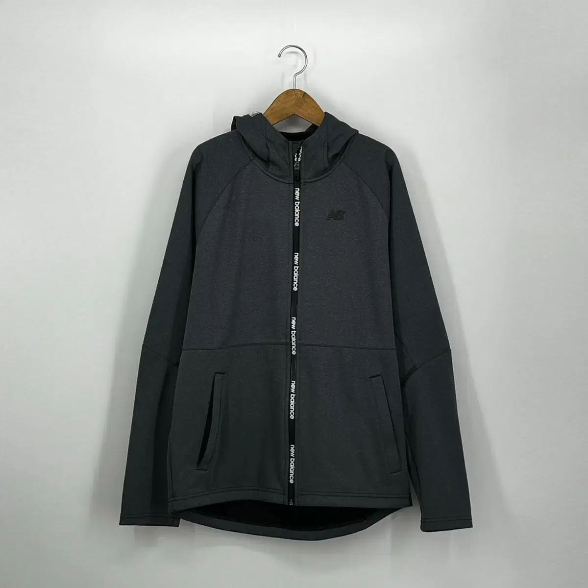 뉴발란스 후드집업 (L size / GRAY)