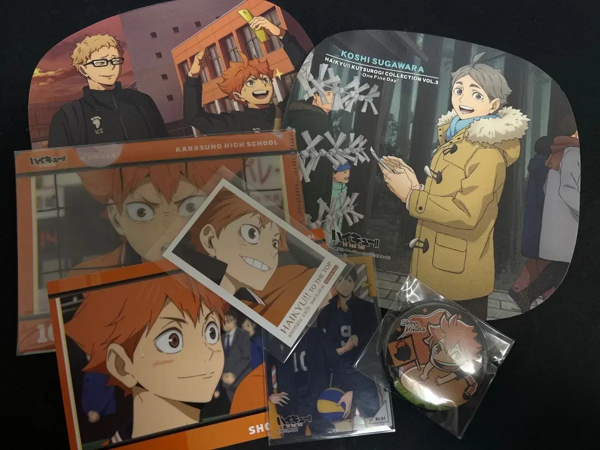 Haikyuu 4th season merchandise collection wts!