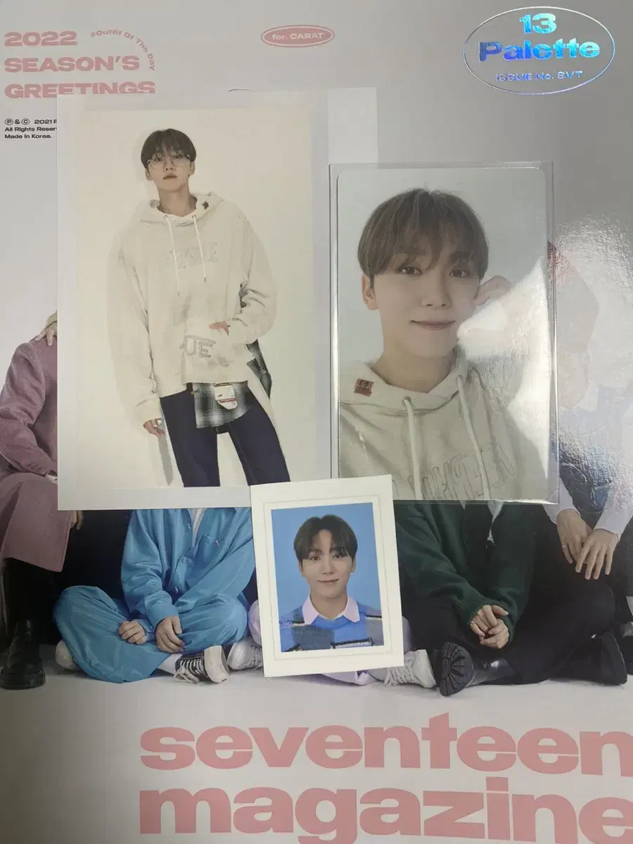 seventeen seasons greetings22 seungkwanvernon wooji shuajun bulk