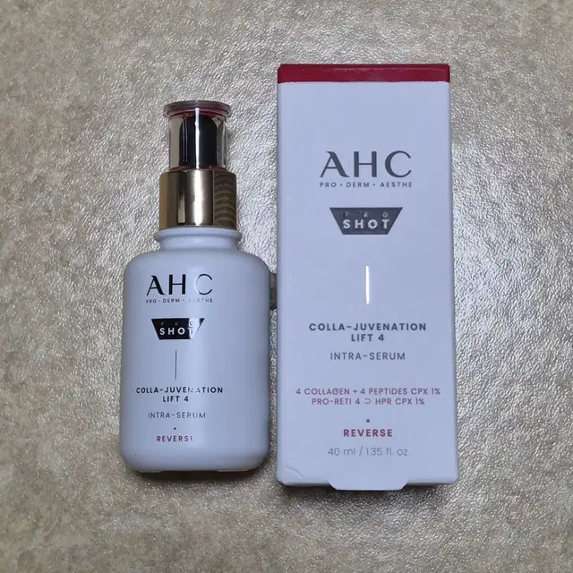 AHC 프로 샷 콜라 쥬비네이션 리프트 4 인트라 세럼 40ml