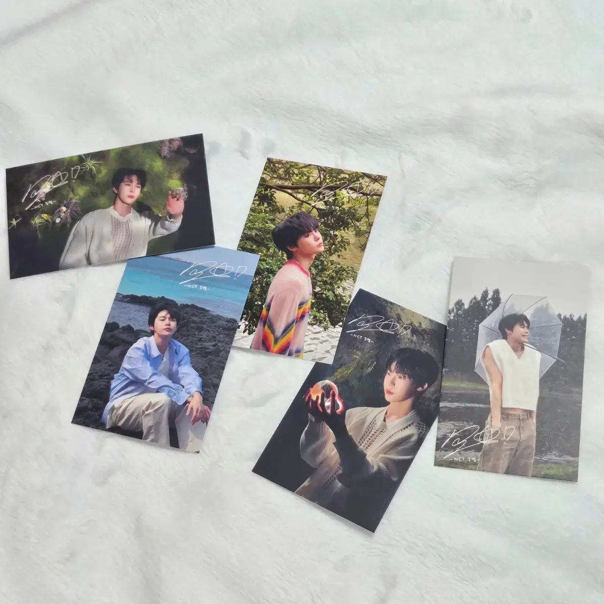 nct doyoung vahn postcard unofficial goods sharing a