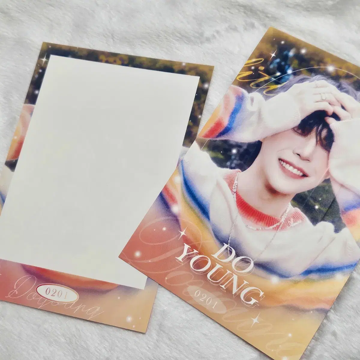 nct doyoung vahn postcard unofficial goods sharing a