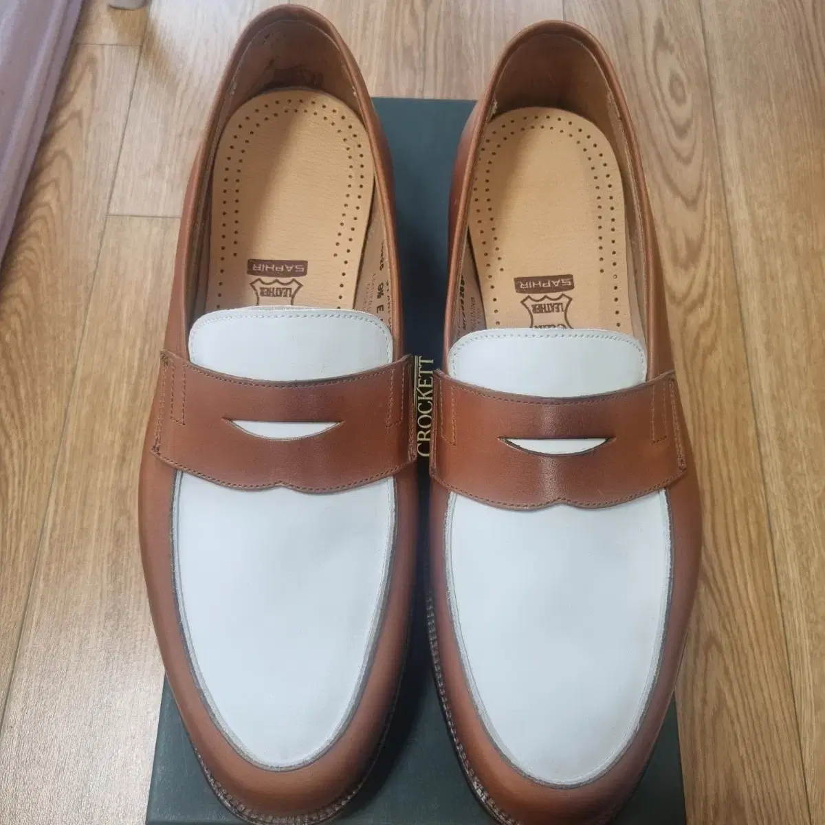 [9 1/2E]크로켓존스(CROCKETT&JONES) 스탠포드 탄화이트