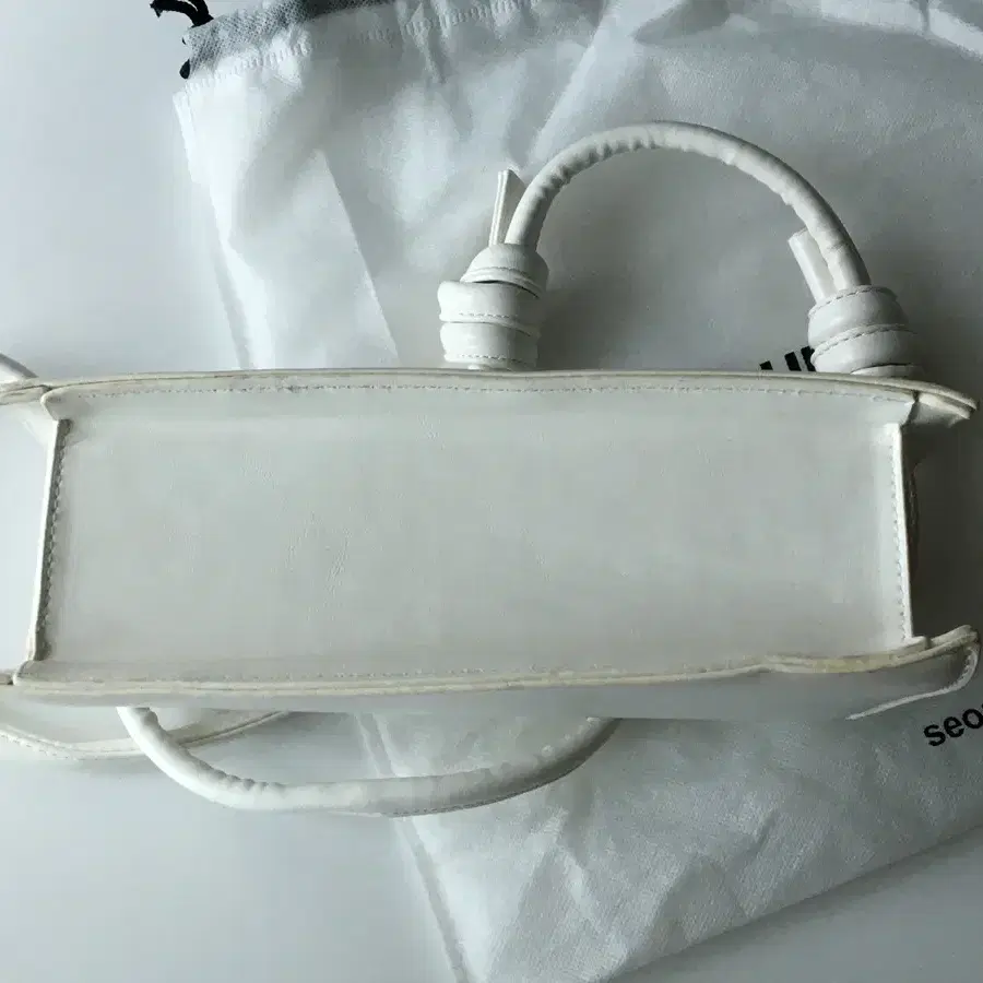 [4our b] Brick Rope Bag - White