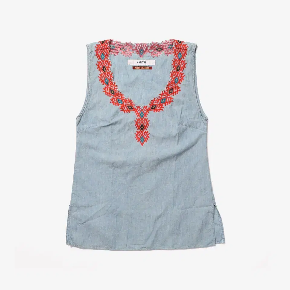 KAPITAL Embroidered Sleeveless