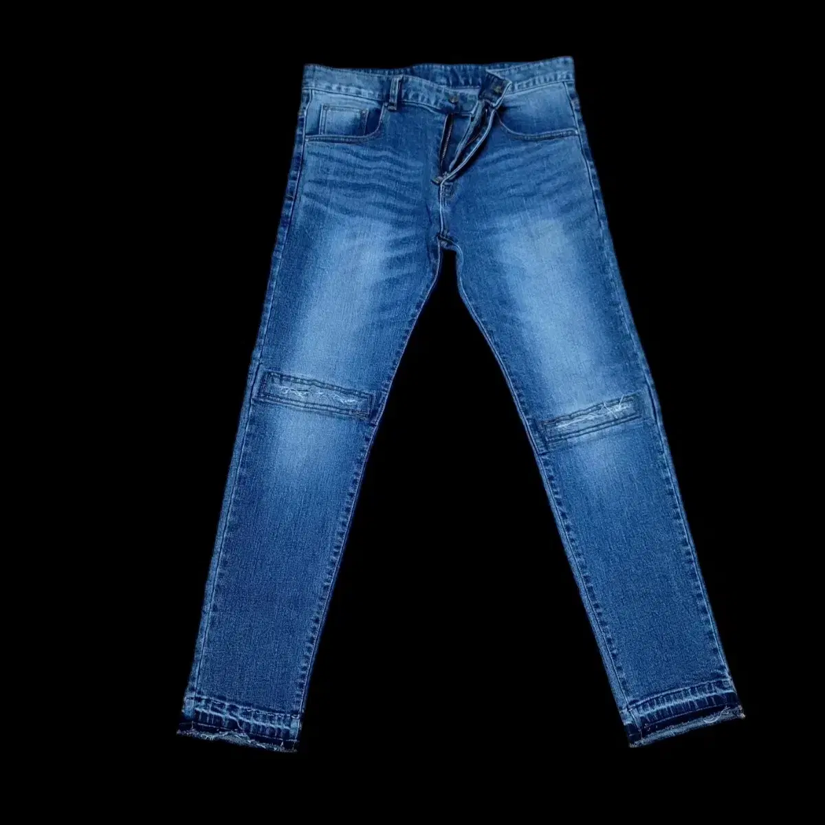 BAL...knee-stitched jeans